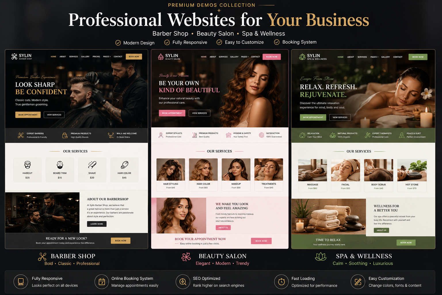 Transform Your Barber or Hair Salon Business with a High-Converting Professional Website